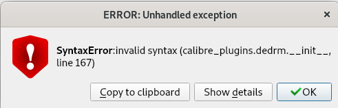 invalid syntax error
