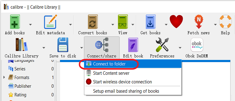 connect to folder