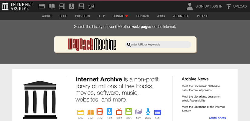 Internet Archive free books